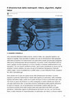 Research paper thumbnail of Il divenire-hub della metropoli: riders, algoritmi, digital labor