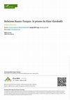 Research paper thumbnail of Relations Russie-Turquie : le prisme du Haut-Karabakh