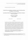 Research paper thumbnail of Estructura Económica, Sectores clave y exportaciones en México y El Salvador