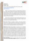 Research paper thumbnail of Entrevista Revista Oré