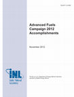 Research paper thumbnail of Advanced Fuels Campaign (2021 Accomplishments)