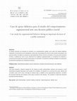 Research paper thumbnail of Caso de apoyo didáctico para el estudio del comportamiento organizacional ante una decisión pública crucial