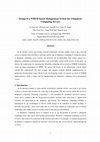 Research paper thumbnail of Design of a wbem-based management system for ubiquitous computing servers