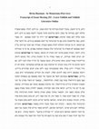 Research paper thumbnail of Rivka Bassman -In Memoriam (Part two) Transcript of Zoom Meeting 252 -Learn Yiddish and Yiddish Literature Online