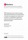 Research paper thumbnail of Acerca del fluir de la vida y construir en la puna jujeña