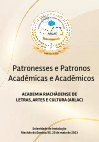 Research paper thumbnail of Patronesses e Patronos. Acadêmicas e Acadêmicos. Academia Riachãoense de Letras, Artes e Cultura