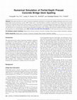 Research paper thumbnail of Numerical Simulation of Partial-Depth Precast Concrete Bridge Deck Spalling