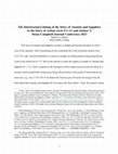 Research paper thumbnail of The Intertextual Linking of the Story of Ananias and Sapphira to the Story of Achan (Acts 5:1-11 and Joshua 7) Stone-Campbell Journal Conference 2023