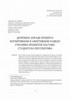 Research paper thumbnail of Contribution of project work to cognitive and affective development of project-based learners: Students' perspective