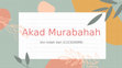 Research paper thumbnail of akad murabahah