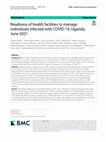 Research paper thumbnail of Readiness of health facilities to manage individuals infected with COVID-19, Uganda, June 2021