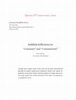 Research paper thumbnail of Buddhist Reflections on "Consumer" and "Consumerism