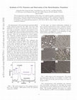 Synethesis of VO2Nanowire and Observation of Metal–Insulator Transition Cover Page