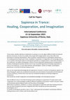 CfP Sapienza in Trance: Healing, Cooperation, and Imagination Cover Page