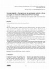 Research paper thumbnail of Project and digital strategies for a built heritage and its landscape in the coastal fortifications system of Northern Sardinia