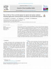 Research paper thumbnail of Role of ZnO on TeO2.Li2O.ZnO glasses for optical and nuclear radiation shielding applications utilizing MCNP5 simulations and WINXCOM program