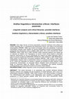 Research paper thumbnail of Analise linguistica e letramentos criticos interfaces possiveis