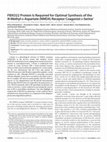 Research paper thumbnail of FBXO22 Protein Is Required for Optimal Synthesis of the N-Methyl-d-Aspartate (NMDA) Receptor Coagonist d-Serine