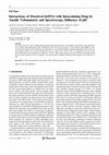 Research paper thumbnail of Interactions of Dissolved dsDNA with Intercalating Drug by Anodic Voltammetry and Spectroscopy. Influence of pH