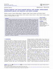 Research paper thumbnail of Enzyme-triggered- and tumor-targeted delivery with tunable, methacrylated poly(ethylene glycols) and hyaluronic acid hybrid nanogels