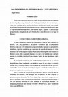 Research paper thumbnail of DOS PRIMÓRDIOS DA HISTORIOGRAFIA À NOVA HISTÓRIA