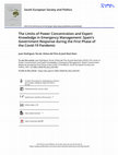 Research paper thumbnail of Rodríguez Teruel, J., del Pino, E. y Real-Dato, J.  (2023) The Limits of Power Concentration and Expert Knowledge in Emergency Management: Spain’s Government Response during the First Phase of the Covid-19 Pandemic, South European Society and Politics,