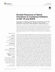 Research paper thumbnail of Durable Response of Spinal Chordoma to Combined Inhibition of IGF-1R and EGFR