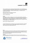 Research paper thumbnail of A randomized double-blind phase II study evaluating the role of maintenance therapy with cabozantinib in high-grade uterine sarcoma after stabilization or response to doxorubicin ± ifosfamide following surgery or in metastatic first line treatment (EORTC62113)