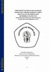 Implementasi Peraturan Daerah Kabupaten Gresik Nomor 23 Tahun 2004 tentang Retribusi Izin Mendirikan Bangunan (Studi pada Dinas Penanaman Modal Pelayanan Terpadu Satu Pintu Kabupaten Gresik) Cover Page