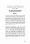 Research paper thumbnail of The Influence of Indo-Pacific Economic Framework on Peace Stability in The ASEAN Region