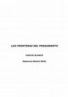 Research paper thumbnail of LAS FRONTERAS DEL PENSAMIENTO