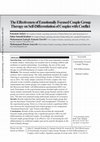 Research paper thumbnail of The Effectiveness of Emotionally Focused Couple Group Therapy on Self-Differentiation of Couples with Conflict