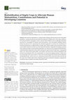 Biofortification of Staple Crops to Alleviate Human Malnutrition: Contributions and Potential in Developing Countries Cover Page