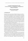 Research paper thumbnail of La trágica homogeneidad del ser: El «mal de siglo» y la ansiedad de la diferencia en Miguel de Unamuno