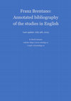 Research paper thumbnail of Franz Brentano: Annotated bibliography of the studies in English