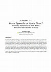 Research paper thumbnail of Hate Speech or Hate Shot? Finding Patterns of the Anti- Muslim Narratives in Italy