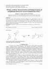 Design, synthesis, characterization and biological activity of acetophenone hetrocycle via novel mannich base MCR Cover Page