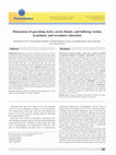 Research paper thumbnail of Dimensions of parenting styles, social climate, and bullying victims in primary and secondary education