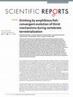 Research paper thumbnail of Drinking by amphibious fish: convergent evolution of thirst mechanisms during vertebrate terrestrialization