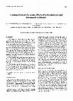 Research paper thumbnail of A comparison of the acute effects of subcutaneous and intranasal calcitonin