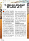 Research paper thumbnail of Yeni Türk Sinemasında Orta Sınıf ve Ev