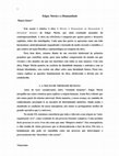 Research paper thumbnail of Edgar Morin e a Humanidade