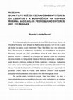 Research paper thumbnail of Resenha - De escravos a benfeitores, por Ricardo Luiz de Souza