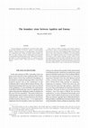 Research paper thumbnail of Mejnik med Akvilejo in Emono