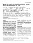 Research paper thumbnail of Single-cell paired-end genome sequencing reveals structural variation per cell cycle