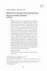 Research paper thumbnail of Aytmatov’un Eserlerinde Sovyet Çalışma Hayatı ve Emekçi İlişkileri