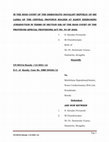 Ex parte: stayed in wrong court, Is it a willful default? Cover Page