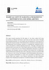 Research paper thumbnail of Radical Left in Albania and Kosovo: Differences and Similarities