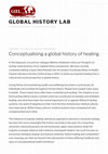 Conceptualising a global history of healing Cover Page