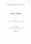 C. Fanelli, F. Farroni Gallo, L. Drago, C. Predan, D. Sarracino, Un deposito votivo di obliterazione e/o di espiazione nell’area sacra delle SS. Stimmate a Velletri, in G. Ghini (a cura di), Atti dell’undicesimo convegno di studi “Lazio & Sabina” (6 Giugno 2014), Roma 2015, pp. 211-218 Cover Page